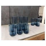 Blue Glass Tumblers
