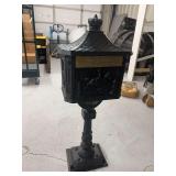 Cast Metal U.S. Mail Post Box