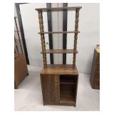 Wood Cabinet with Shelves