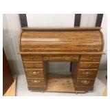 Roll Top Desk with Drawers