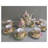 Limoges China Coffee Set