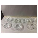 Set of 7 Glass Bowls