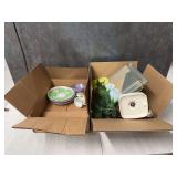 Assorted Home Goods and Decorative Items