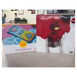 Inflatable Giant Pool Party Pong Game & Exclusive 2LP Red Vinyl Album