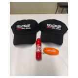 Tracker Off Road Hats and Keychains