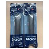 Two KCI USA 9mm 33 Round Magazines - Compatible with Glock