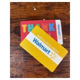 Walmart Gift Cards with Total Value of $75.00