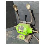 Kawasaki 8" Bench Grinder with Adjustable Lamps