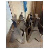 4 Metal Jack Stands