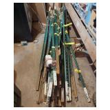 Fencing Posts, Connectors, and Roofing Cement