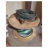 Spool of Electrical Wire and Metal Wire