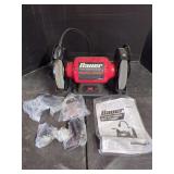 Bauer 8" Bench Grinder with LED Light