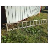 All American Ladder Co. Aluminum Extension Ladder - 24 Feet