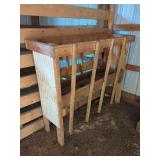 Wooden Animal Feeder