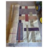 Abstract Geometric Pattern Rug
