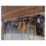 Wall Contents: Assorted Tools and Parts