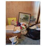 Boxes, Framed Print, Magazines, Sewing Pattern and More