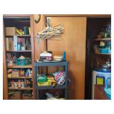 Contents of Closet and Shelves