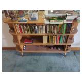 Bookshelf with Books, Figurines, and More