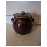 Hull Oven Proof USA Brown Glazed Covered Casserole Dish