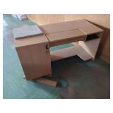 Wooden Desk with Storage