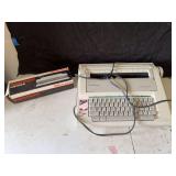 Smith Corona Memory Correct Typewriter & WilsonJones Adjustable Paper Punch