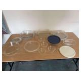 Glassware Including Corningware and Pyrex
