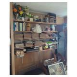 Shelves with Assorted Home Goods