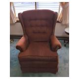 Upholstered Wingback Chair