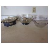 Assorted Glass Serving Dishes