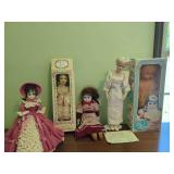 Collection of Dolls: Lin & Lundy, Crownie, and Ashley Belle Dolls
