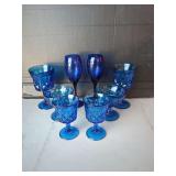 Noritake Perspective Blue Glassware Set