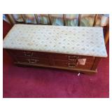 Lane Cedar Chest with Upholstered Top