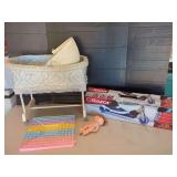 Variety of Toys: Razor Scooter, Nerf Gun, Doll, and More