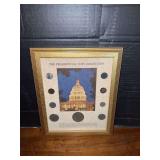 The Presidential Coin Collection Framed