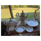 Johann Haviland Fine China Set with Rose Pattern