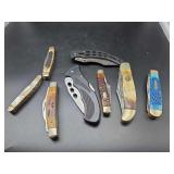 Lot of Assorted Pocket Knives