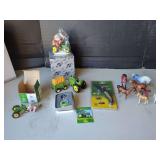 Collection of John Deere and Horse Themed Items
