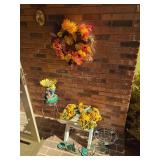 Assorted Home and Garden Decor Items