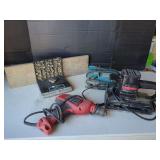 Skil Drill, Sears Craftsman Jig, Makita 4303C Jigsaw, & Sears Sander