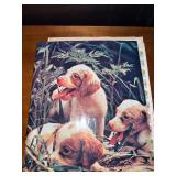 Stamp Collection Album with Puppy Cover