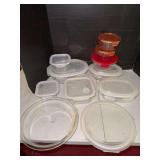 Glass and Plastic Food Storage Container Collection