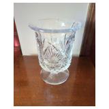 Elegant Cut Crystal Vase