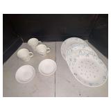 Corelle Butterfly Gold Dinnerware Set