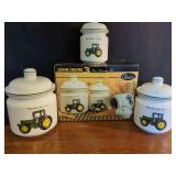 John Deere Gibson 3 Piece Canister Set