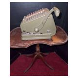 Paymaster Keyboard Ribbon Writer & Wooden Stand