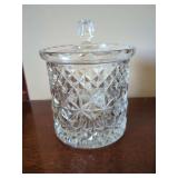 Clear Glass Candy Dish with Lid