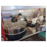 Variety of Kitchenware: Appliances, Cookware, Utensils