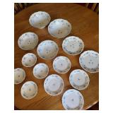 Johann Haviland Bavaria Germany Floral Dinnerware Set