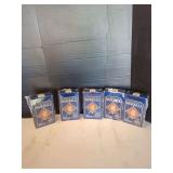 Five 1992 Donruss Baseball Series 1 Boxes